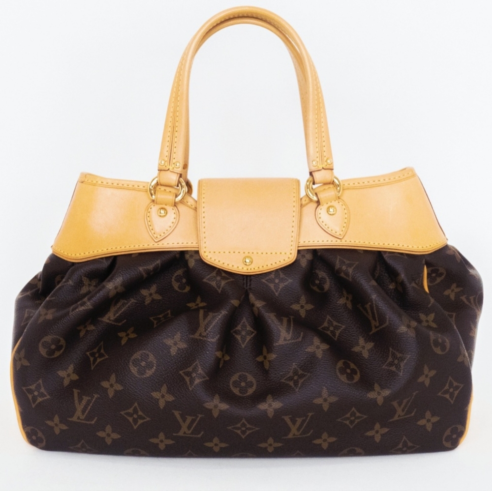 🎀LIKE NEW🎀 Boetie PM Louis Vuitton Monogram Canvas Shoulder Bag Brown and Tan - Picture 2 of 10